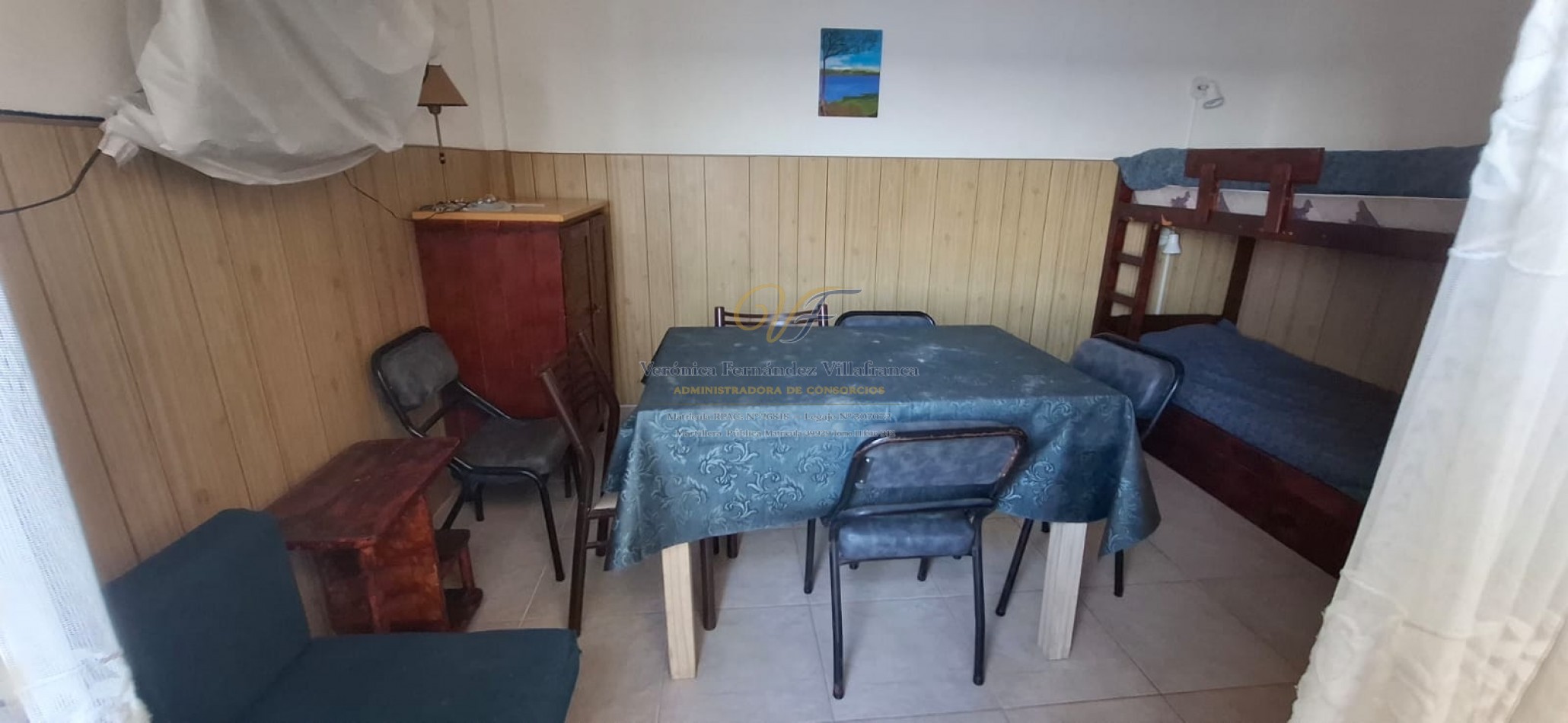 VENTA DEPARTAMENTO 2 AMBIENTES VISTA AL MAR SANTA TERESITA AMOBLADO
